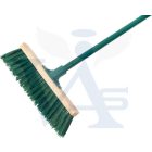 Partvis 300mm műanyag GECO U30P - 120cm Csav.fém nyél (zöld)