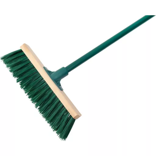 Partvis 300mm műanyag GECO U30P - 120cm Csav.fém nyél (zöld)