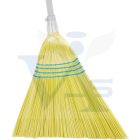 Műanyag seprő 35cm FÉm nyél 150cm FERDE fej (sárga) MAGIC-HOME (huzagolt nyakrész)