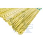 Műanyag seprő 35cm FÉm nyél 150cm FERDE fej (sárga) MAGIC-HOME (huzagolt nyakrész)