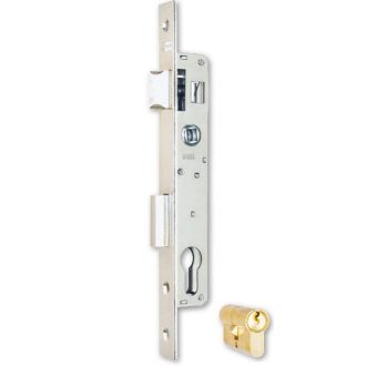   Portálzár 30-[] Nyelves 3398/27 IRÁNI 27mm - EURO ELZETT (zárbetéttel)