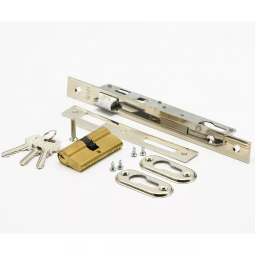 Portálzár 30-[] Nyelves 3398/27 IRÁNI 27mm - EURO ELZETT (zárbetéttel)