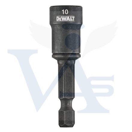 DEWALT gépi bit-fej 10,0x  50mm DT7466-QZ - MÁGNESES Hatszög (fekete edzett acél, tisztítható)