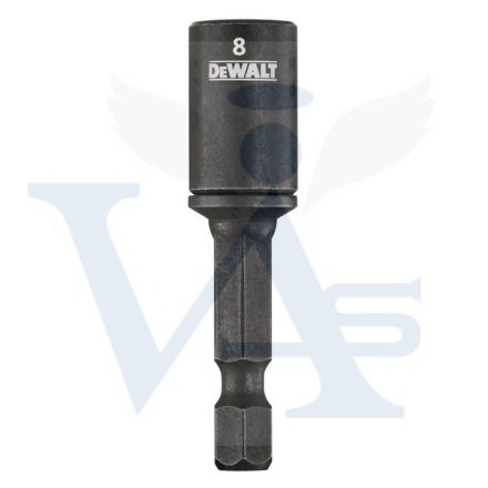 DEWALT gépi bit-fej   8,0x  50mm DT7465-QZ - MÁGNESES Hatszög (fekete edzett acél, tisztítható)