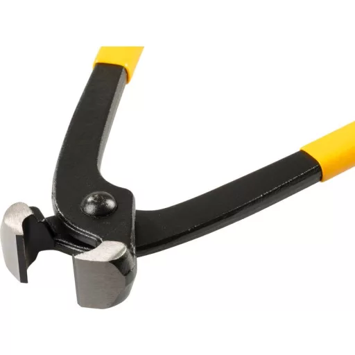 Rabitz-fogó 250mm STR-PRO DIN9242  - Piros pvc bevont nyél