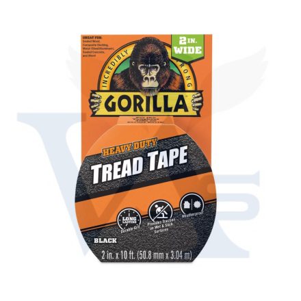 GORILLA ragasztószalag CSÚSZÁSGÁTLÓ 50mm/5,0fm - FEKETE (extra erős)