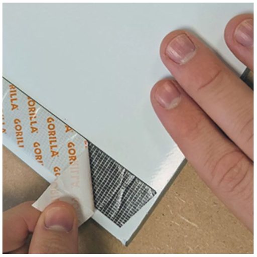 GORILLA ragasztószalag 25,0mm/ 1,50fm 2/2 - Kétoldalas-szerelőragasztó FEKETE (kültérre is)