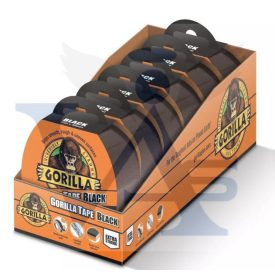   GORILLA ragasztószalag SZÖVETES 48mm/11,0fm - EXTRA-Erősített-Fekete