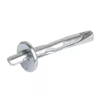   Beütőék---6x 40mm ACÉL FÖDÉM DŰBEL  - FEHÉR HORGANYZOTT