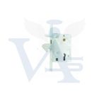 Bevésőzár kampós TOLÓKAPU ANBO 100/72mm  - Csapdás + vezető csap !