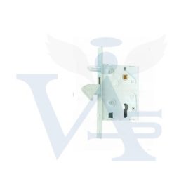   Bevésőzár kampós TOLÓKAPU ANBO 100/72mm  - Csapdás + vezető csap !