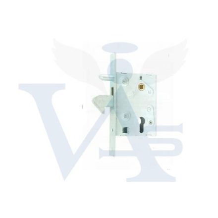 Bevésőzár kampós TOLÓKAPU ANBO 100/72mm  - Csapdás + vezető csap !