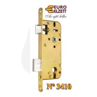   Bevésőzár N°3410-C 45/90 Sárga Doboz DOSE - EURO ELZETT Cillinder betét nélkül!