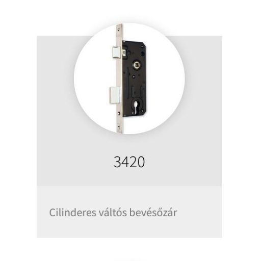 Bevésőzár N°3420-C BEVÉSŐZÁR  - EURO ELZETT