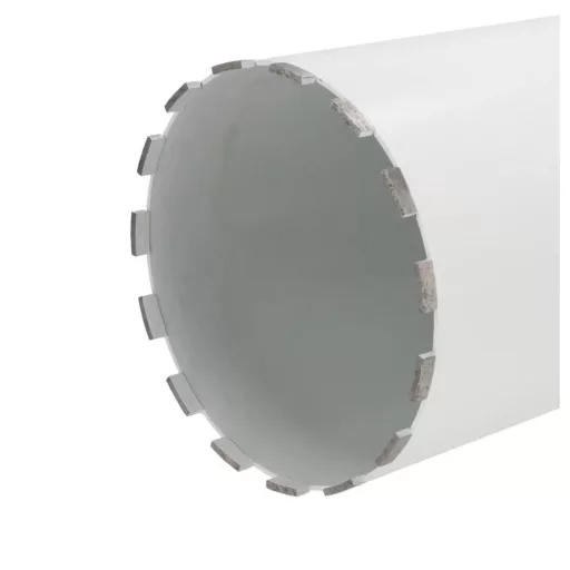 DEDRA koronafúró 225mm - VIZES fúráshoz, 1-1/4" (225x400mm, főleg tégla, beton és vasbeton fúráshoz!)