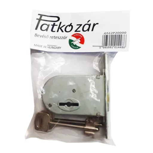 Bevésőzár N°700-2K EURO ELZETT 2-kulcsos TASAKOS!