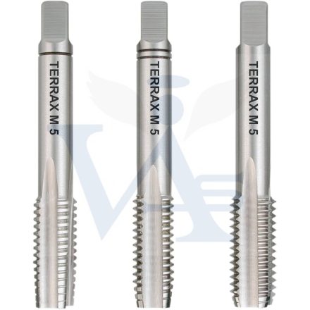 RUKO menetfúró KÉZI NORMÁL M-18,0x2,50 EH HssG - TERRAX, I.II.III.vágás DIN352