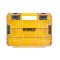 DEWALT Bitfej tárolószertiment doboz DT70839-QZ - TOUGH CASE+ (Nagy méretű + 6db elosztó)