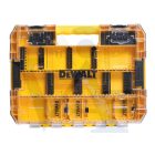 DEWALT Bitfej tárolószertiment doboz DT70804-QZ - TOUGH CASE+ (Nagy méretű + kis tartozékos tárolók)