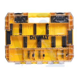   DEWALT Bitfej tárolószertiment doboz DT70804-QZ - TOUGH CASE+ (Nagy méretű + kis tartozékos tárolók)