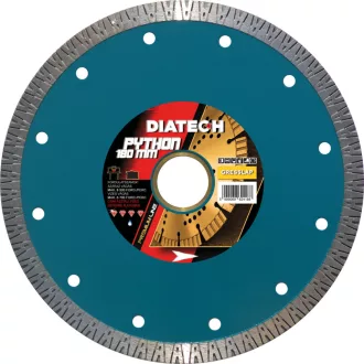   DIATECH gyémánt vágótárcsa PYTHON 180x25,4x10,0mm (Főleg greslap, gránitlap, kerámia vágásához)