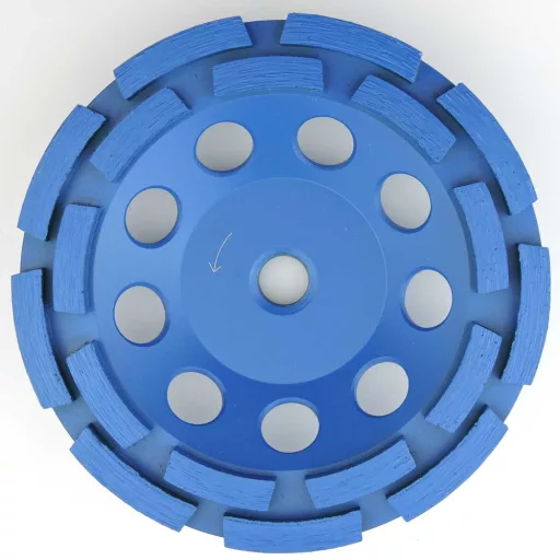 DIATECH gyémánt csiszolótányér CCW-ECOM 125x22,2x5,5mm - Kétsoros, MAXON (Beton, márvány és gránit)