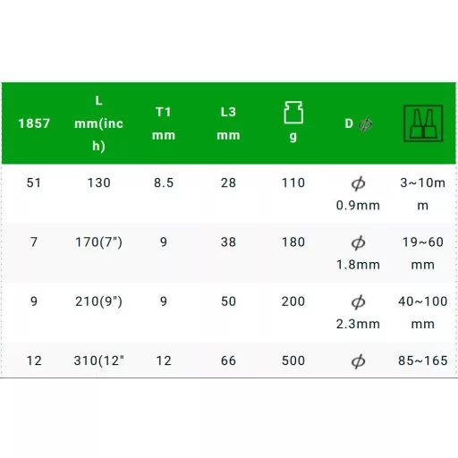 Seeger fogó Külső-Hajlított  310mm PROFI HANS - 3,0mm Hegy átmérő , 85~165mm Seegerhez