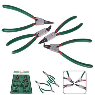 Seeger-fogó klt. 4-rész 180mm HANS  - N°16854 B