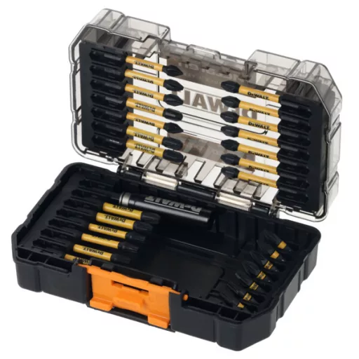 DEWALT Bitfej készlet DT70902-QZ - McLaren Edition, 28 részes TSTAK tárolóval! (Impact ready)