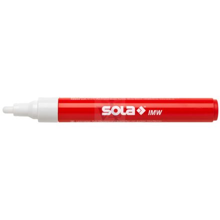 SOLA jelölő Filc IMW - 4,0mm hegy (vízálló festék) FEHÉR jelölő!