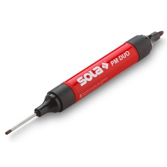   SOLA jelölő Filc PM DUO - 0,5-1,5-1,5-3,0mm hegyekkel ( az 1-ben: Furatjelölő és alkoholos filc) FEKETE