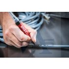 SOLA jelölő Filc PM DUO - 0,5-1,5-1,5-3,0mm hegyekkel ( az 1-ben: Furatjelölő és alkoholos filc) FEKETE