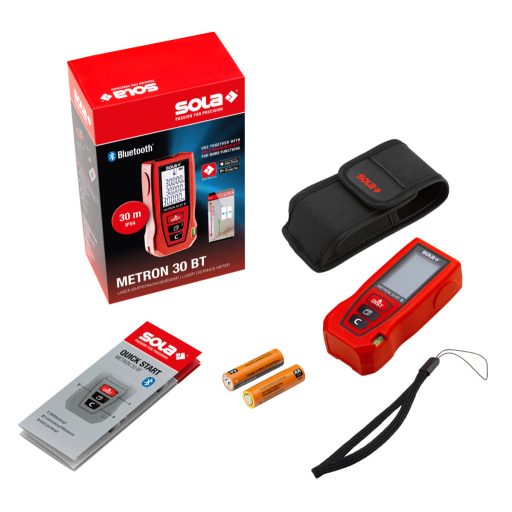 SOLA lézeres távolságmérő 0,05-30m - METRON 30 BT