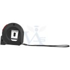 SOLA mérőszalag     8,0fm/25mm AUTOLOCK - FEKETE-KRÓM Műanyag CLASS II AKCIÓ!