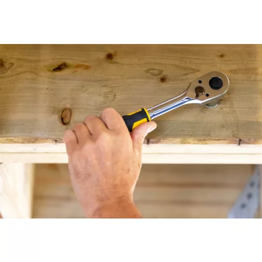 STANLEY crova hajtókar 1/2" STMT82665-0 - Ergonóm nyelű (72-Fog)