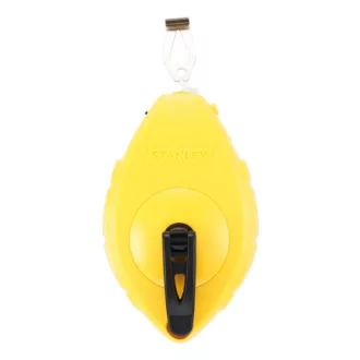   STANLEY csapózsinór 30fm műanyag ház (0-47-440) Ütésálló ABS ház, rozsdamentes beakasztó.