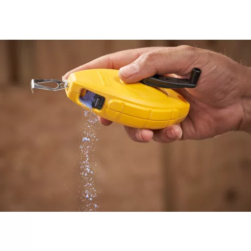 STANLEY csapózsinór 30fm műanyag ház (0-47-440) Ütésálló ABS ház, rozsdamentes beakasztó.