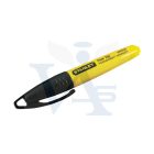 STANLEY filctoll permanent mini FEKETE - Alkoholos csíptetős 90mm-es toll (1-47-324)