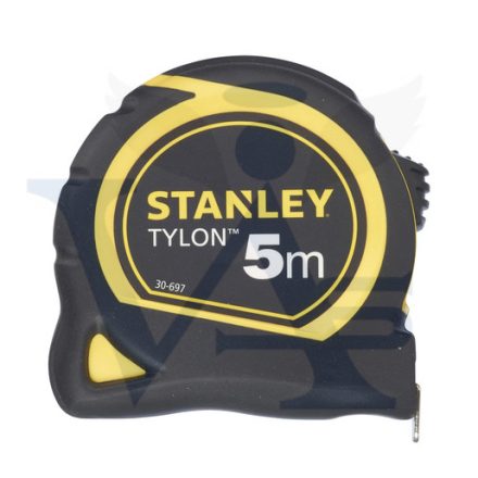 STANLEY mérőszalag    5,0fm/19mm GUMI-MŰANYAG - TYLON FEKET-SÁRGA (0-30-697)