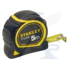 STANLEY mérőszalag    5,0fm/19mm GUMI-MŰANYAG - TYLON FEKET-SÁRGA (0-30-697)
