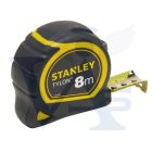 STANLEY mérőszalag    8,0fm/25mm GUMI-MŰANYAG - TYLON FEKET-SÁRGA (0-30-657)