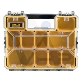   STANLEY Szortimenter táska 1-97-518 - FATMAX Pro fémcsatos (ütésálló fedélrész, mély kivitel)