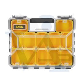   STANLEY Szortimenter táska 1-97-521 - FATMAX Pro fémcsatos (ütésálló fedélrész, mély kivitel)