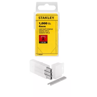   STANLEY tűzőgép kapocs A   4mm (1000db) 1-TRA202T (11,3mm)