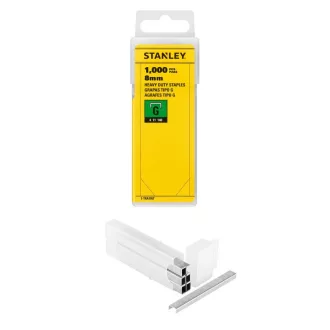   STANLEY tűzőgép kapocs G   8mm (1000db) 1-TRA705T (10,6mm)
