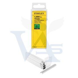 STANLEY tűzőgép kapocs G 12mm (1000db) 1-TRA708T (10,6mm)