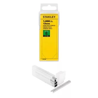 STANLEY tűzőgép kapocs G 12mm (1000db) 1-TRA708T (10,6mm)
