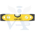 STANLEY vízmérték   300mm MÁGNESES - TORPEDO, 3-LIBELLA  (0-43-511)