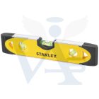 STANLEY vízmérték   300mm MÁGNESES - TORPEDO, 3-LIBELLA  (0-43-511)