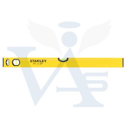 STANLEY vízmérték   800mm ALU-2-LIBELLA - CLASSIC BOX (növelt méretű libella, 0,5mm/m pontosság, ütéscsillapító végek)